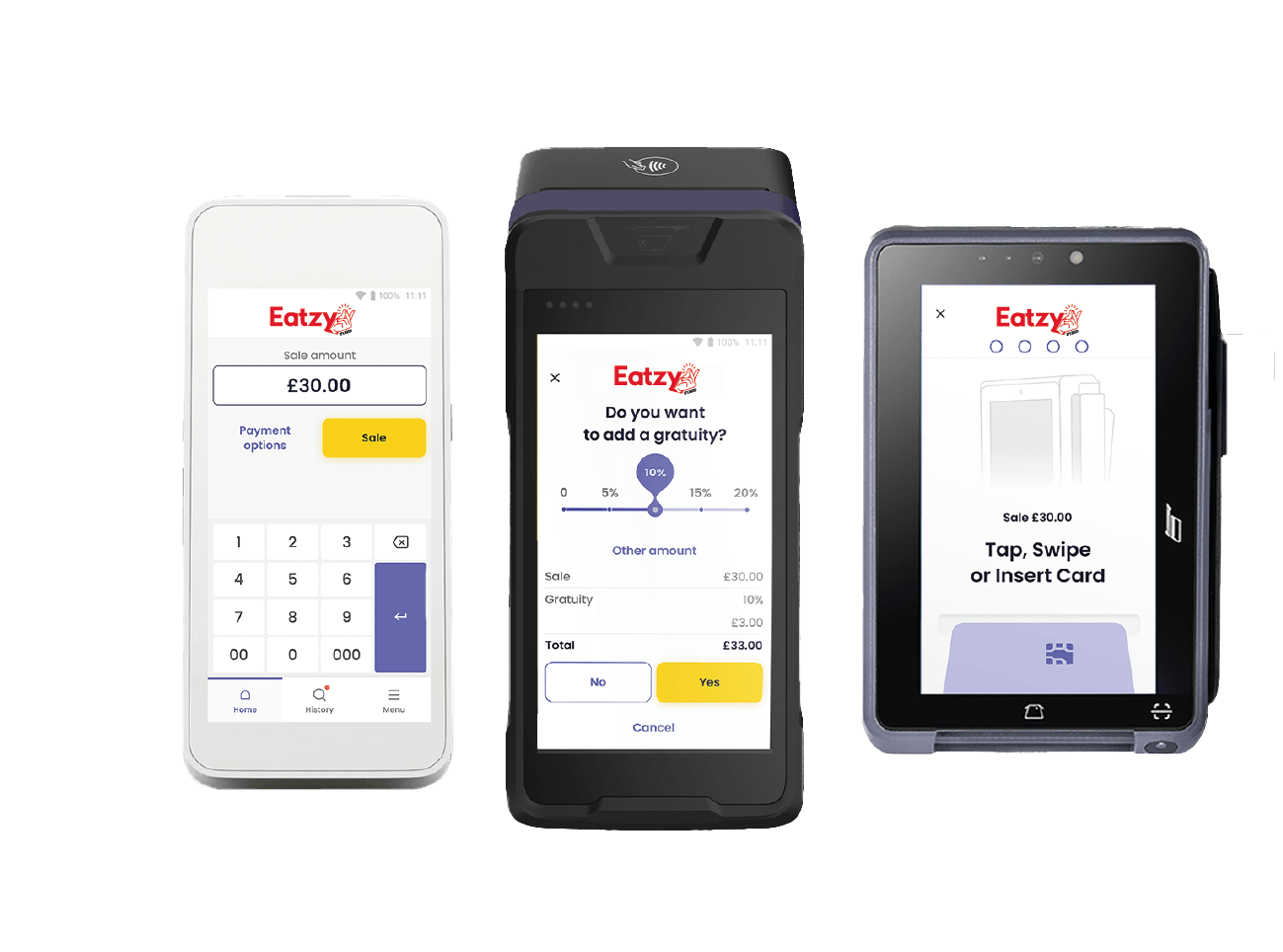 Eatzy Pay Devices