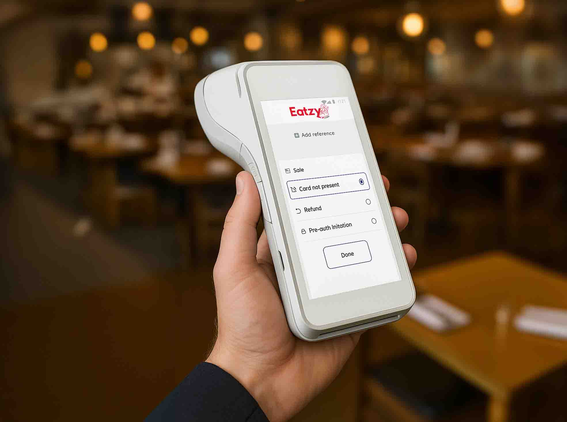 POS Terminal Visual